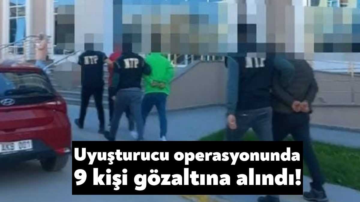  Kocaeli’nin Gölcük ve Gebze ilçelerinde polis ekipleri tarafından yapılan uyuşturucu