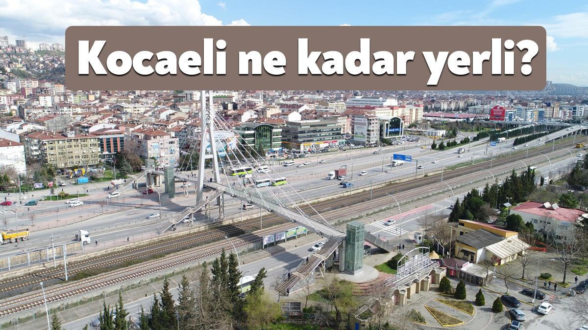 Türkiye İstatistik Kurumu (TÜİK), Türkiye'de illerin yerli nüfus oranını açıkladı.