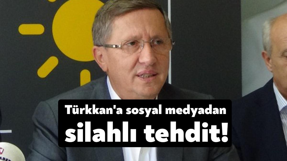 İYİ Parti Kocaeli Milletvekili Lütfü Türkkan'a bir şahıs, sosyal medya