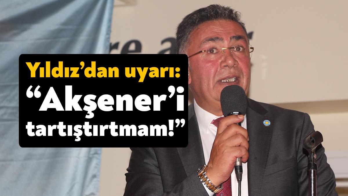 İYİ Parti İzmit İlçe Kongresi’nde konuşan İYİ Parti Kocaeli İl