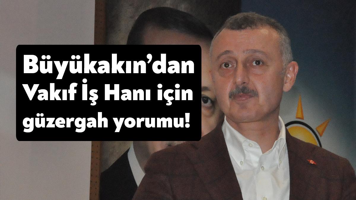 İKM Başkanı Murat Öztürk,Vakıf İş Hanı inşaatı ile ilgili güzergah