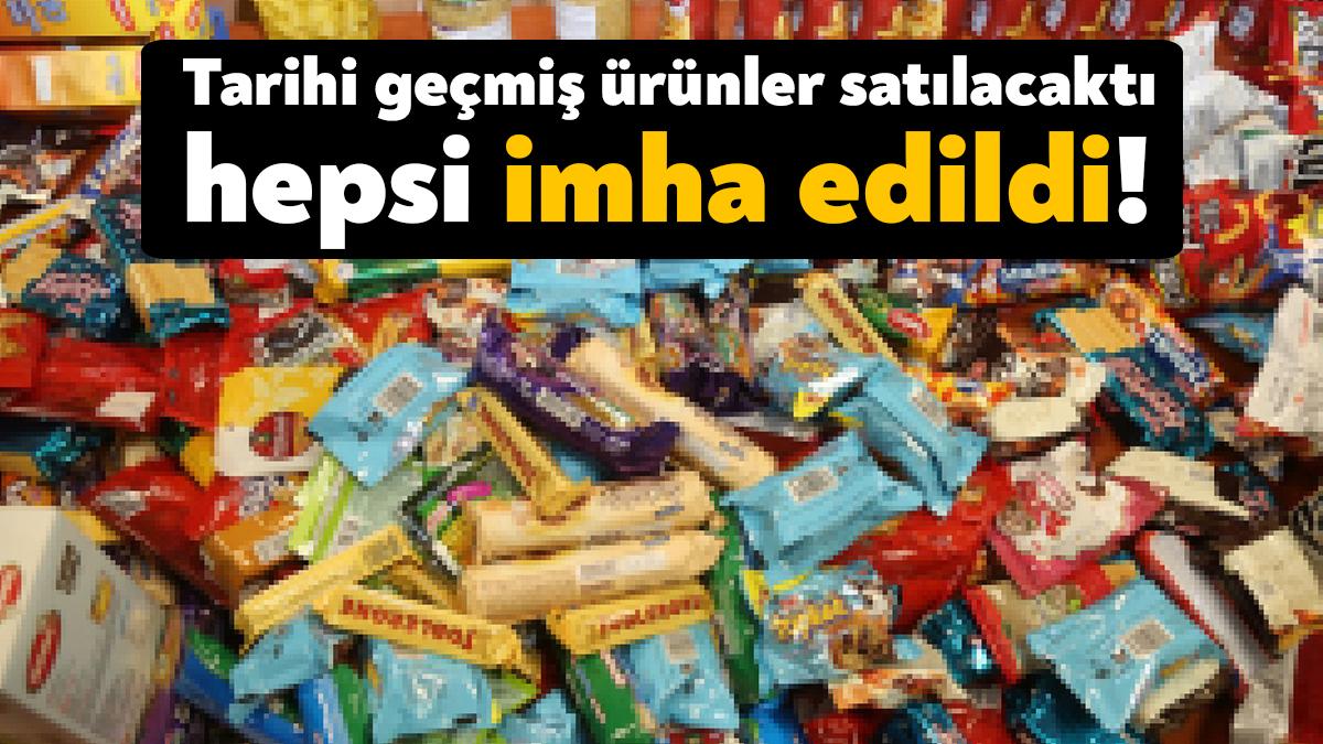 Kocaeli'nin Gölcük ilçesinde zabıta ekipleri tarafından marketlere yapılan denetimlerde, son