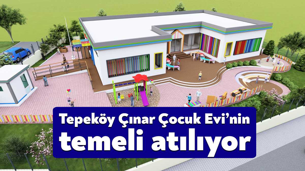 Geleceğe umutla bakan çocukların yetiştirileceği İzmit Belediyesi Tepeköy Çınar Çocuk