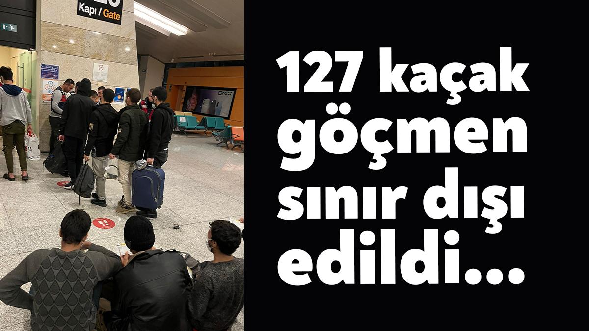 Kocaeli Valiliği kent genelinde gerçekleştirilen operasyonlarda tespit edilen kaçak göçmenlerin