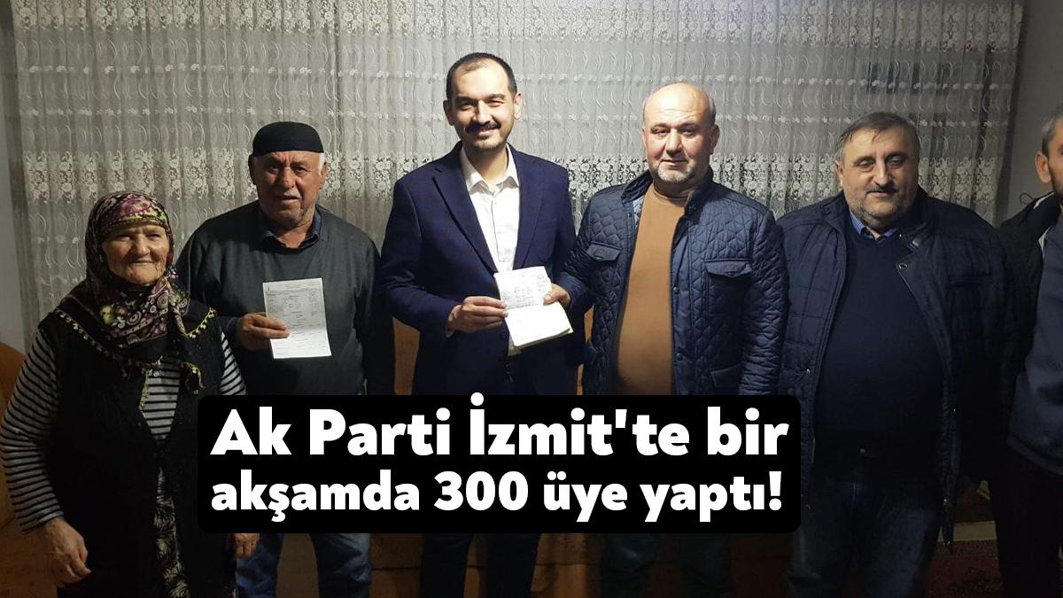 AK Parti İzmit İlçe teşkilatı Başkan Av. Ali Güney’in önderliğinde