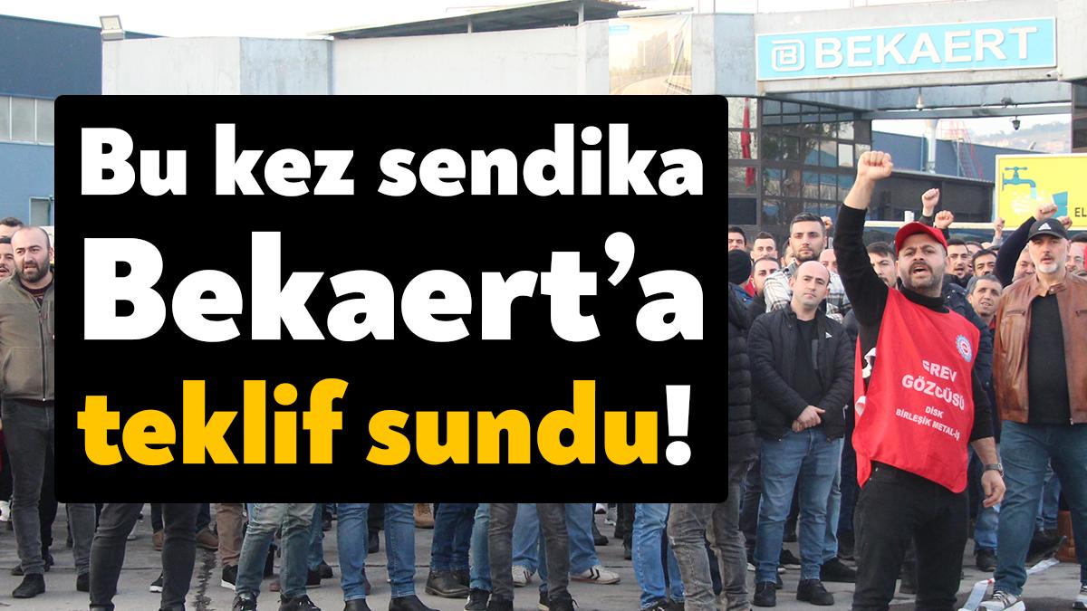 Bekaert İzmit Yönetimi, grevde olan Birleşik Metal İş Sendikası’nda örgütlü