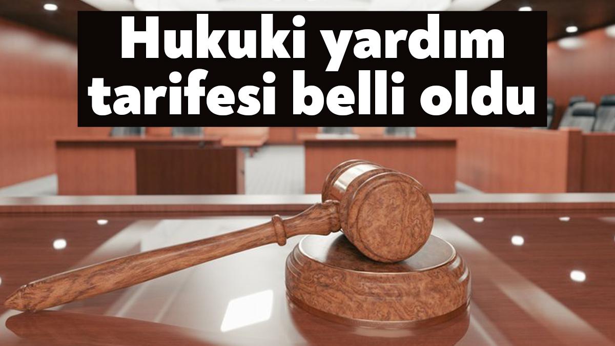 CMK gereğince görevlendirilen müdafilere ve vekillere 2023'te yapılacak ödeme tarifesi
