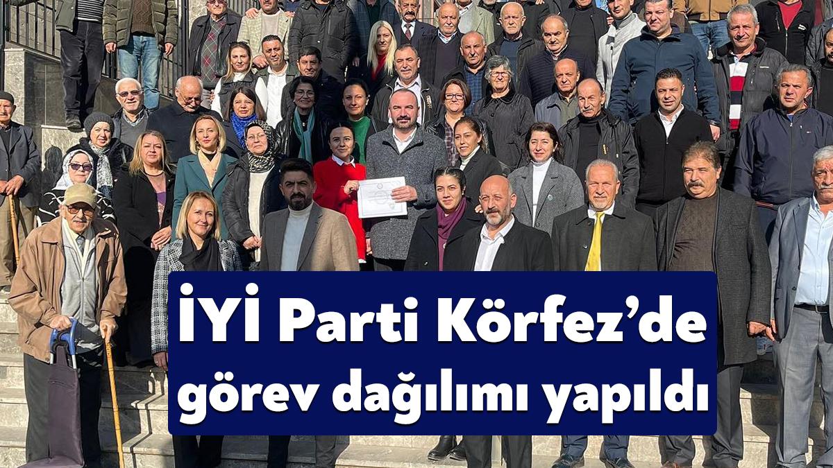 İYİ Parti Körfez İlçe Kongresi’nde güven tazeleyen Mehmet Candemir’in yönetiminde