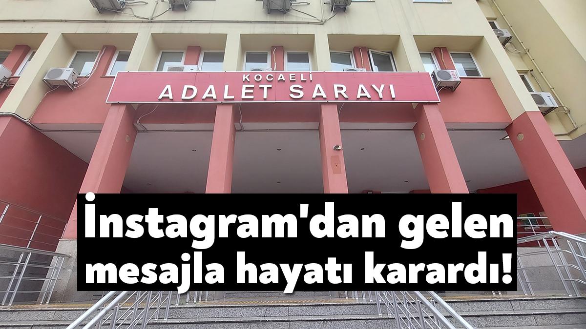 Kocaeli'de yaşayan bir kadın İnstagram'da tanıştığı kişi tarafından ilginç bir