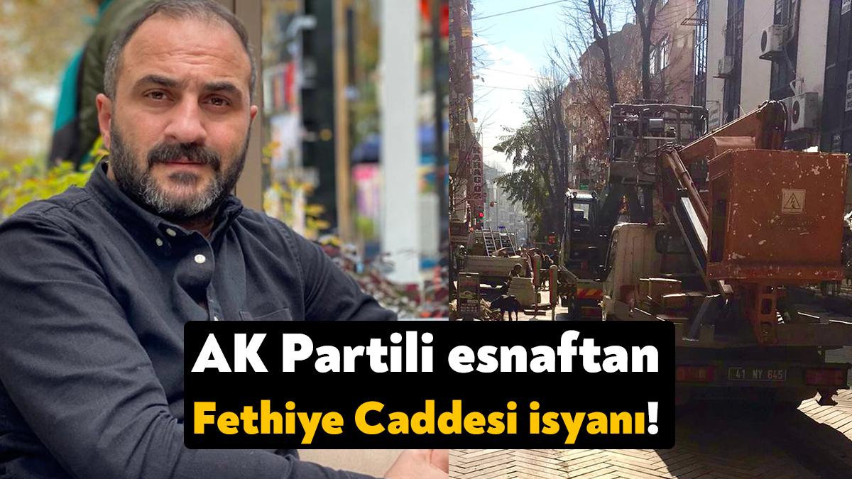 İzmit Fethiye Caddesi esnaflarından ve aynı zamanda AK Parti İzmit