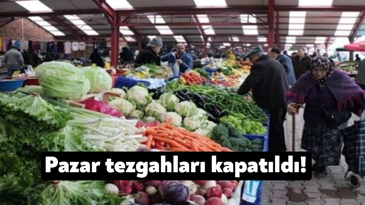 İzmit’te pazarcı esnafına tahsis edilen üç pazar yerinde tezgah açılmaması