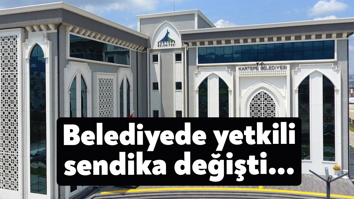 Belediye-İş Sendikası'nın örgütlü olduğu Kartepe Belediyesi'nde Hizmet-İş Sendikası yetkiyi aldı.