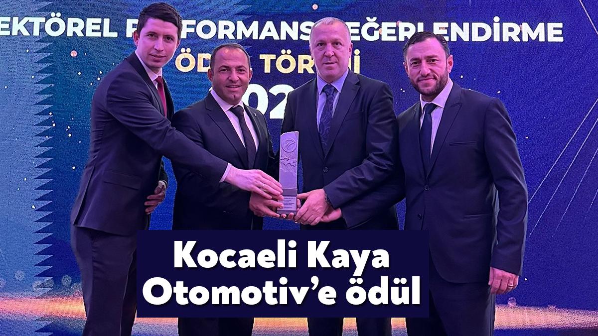 2022 yılı 15. Sektörel Performans Değerlendirme Ödüllerine göre; Motorlu Taşıt
