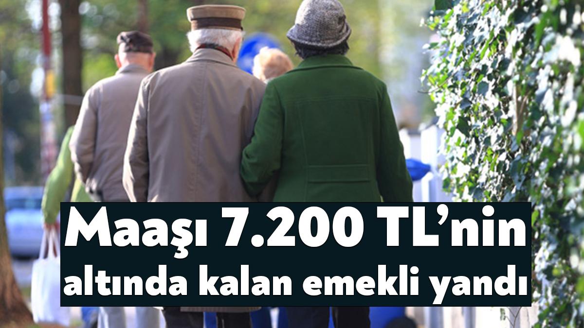 Emekli zammı TÜİK enflasyonuyla verilirse 5 bin 500 ile 7