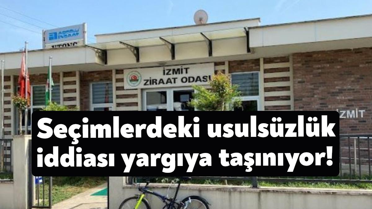 Türkiye Ziraat Odaları Birliği'ne bağlı İzmit Ziraat Odası delege seçimlerinde