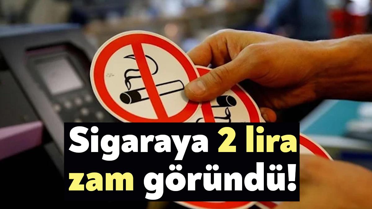 Sigara üzerindeki maktu Özel Tüketim Vergisi (ÖTV) oranlarına yıl başında