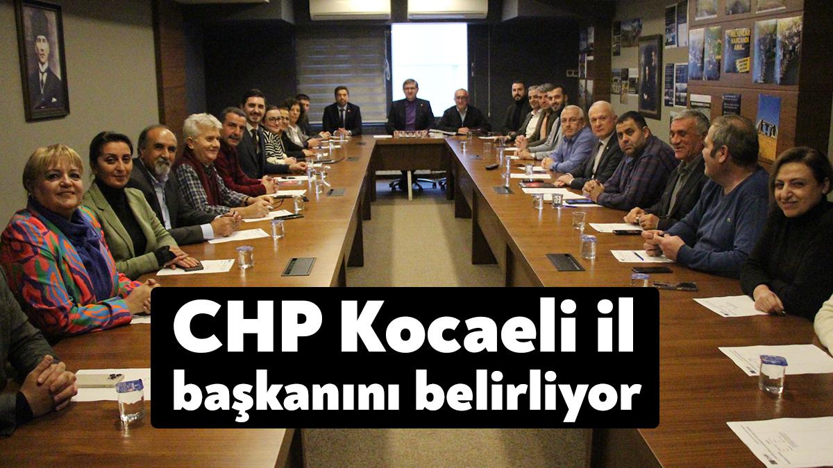 CHP Kocaeli il yönetim kurulu toplantısı başladı. Toplantının tek gündem