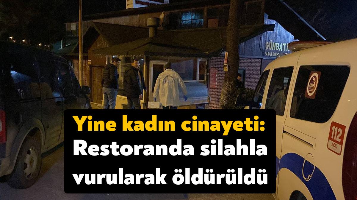 Kocaeli’nin Gölcük ilçesinde 35 yaşındaki kadın restoranda silahlı saldırıya uğradı.