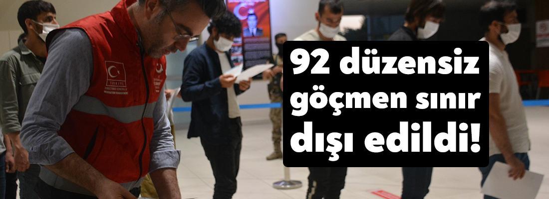Kocaeli ve çevre illerden yakalanan 47 düzensiz göçmen sınır dışı