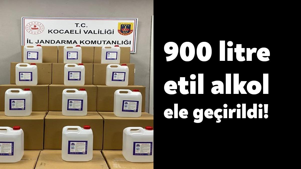 Jandarma ekipleri yılbaşı öncesinde İzmir'den Kocaeli'ye yüklü miktarda bandrolsüz alkol