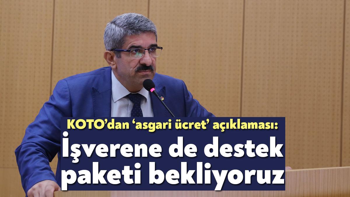 Asgari ücretin yüzde 54,66’lık artışla 8 bin 500 TL’ye çıkartılması