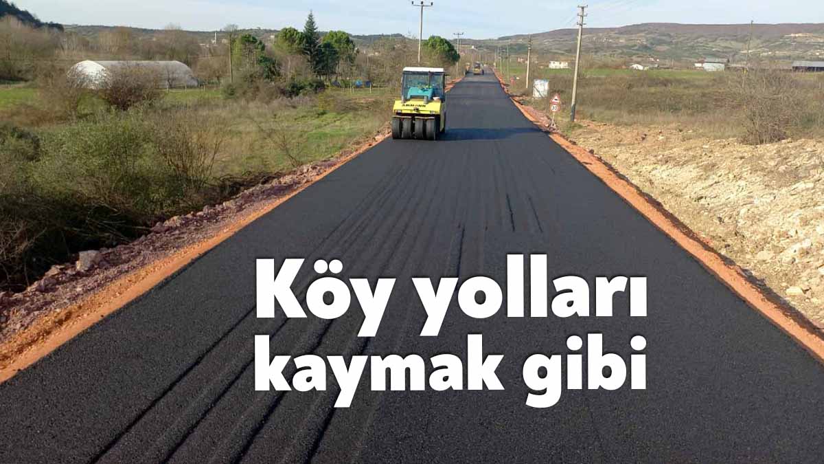 Büyükşehir Belediyesi tarafından Kandıra’da birçok farklı noktada üstyapı yenileme ve