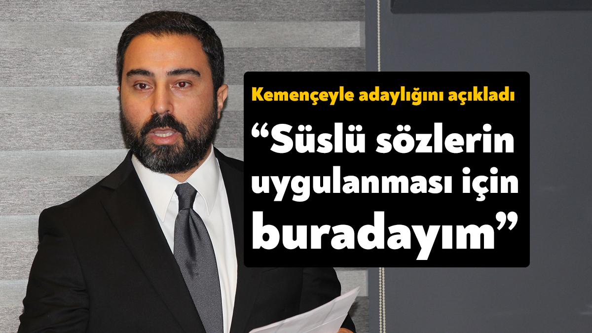 CHP İzmit İlçe Sekreteri Veli Beyaztaş, görevinden istifa edip milletvekili