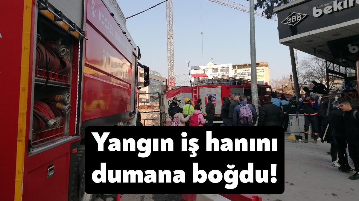 Kocaeli’nin Gebze ilçesinde bir güzellik merkezine ait klima motorunda çıkan