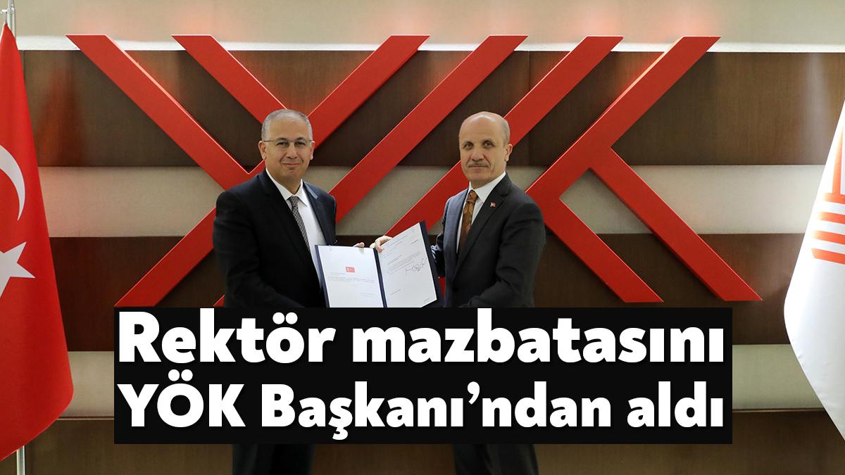Cumhurbaşkanı Recep Tayyip Erdoğan’ın tensipleri ile Kocaeli Üniversitesi Rektörlüğüne atanan