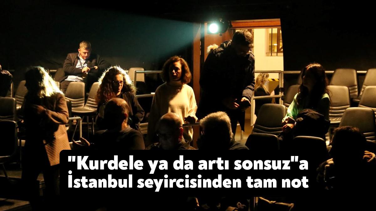 Büyükşehir Belediyesi Şehir Tiyatrolarının “Kurdele ya da Artı Sonsuz” oyunu
