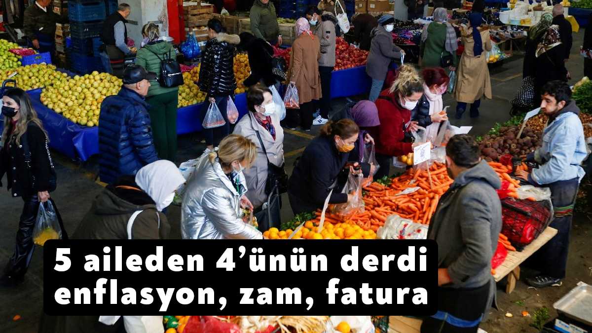 Ekonomik krizin ağır darbesi ile geçen 2022’de halkın ana gündemi