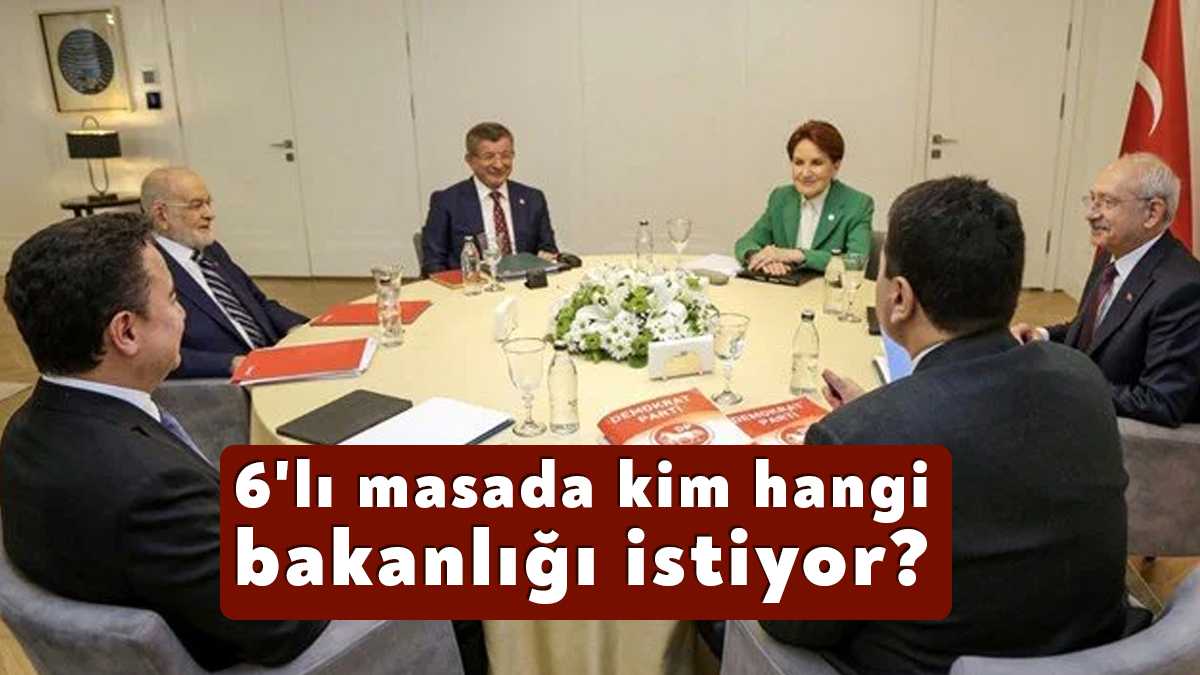 Erken seçimin gündeme gelmesi ile birlikte Millet İttifakı’nın kabine adayları