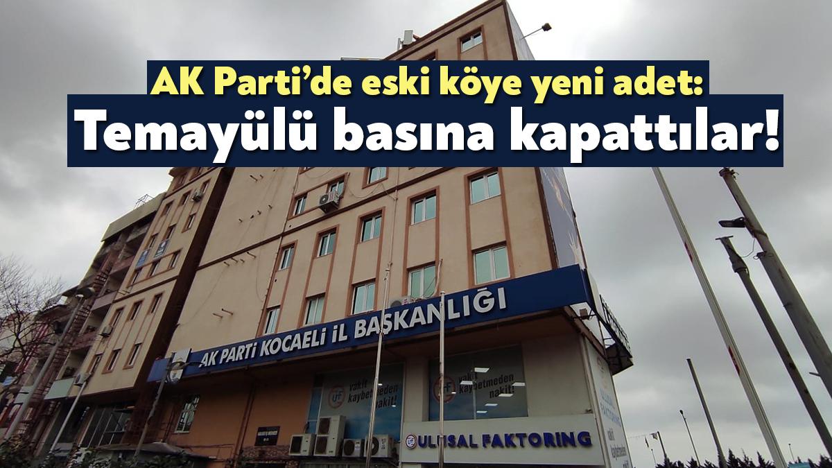 AK Parti Kocaeli İl Başkanı Mehmet Ellibeş’in istifa etmesinin ardından