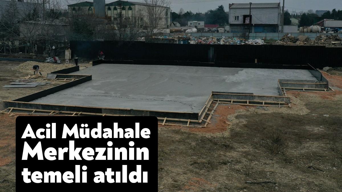 Büyükşehir Belediyesi, halen İzmit fuarında yer alan Acil Müdahale Merkezinin