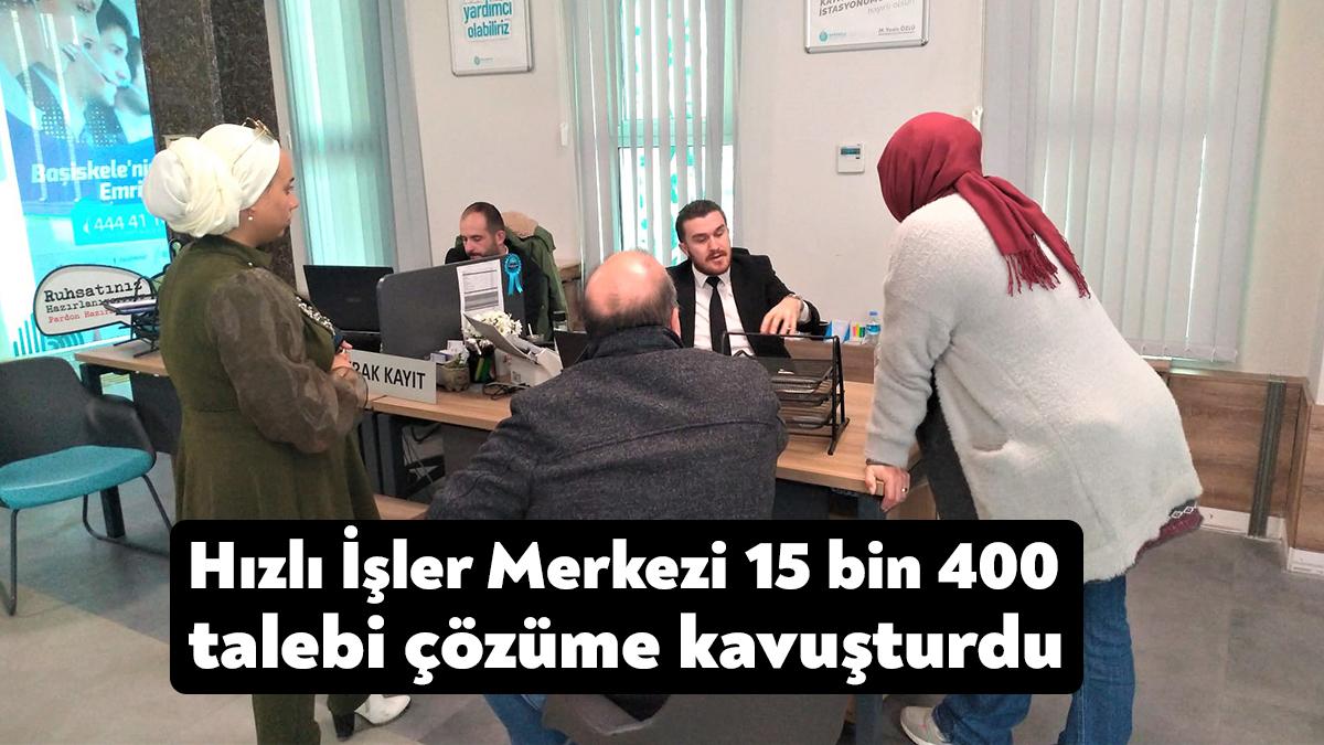 Başiskeleli vatandaşların belediyecilik hizmetlerinden daha hızlı bir şekilde faydalanabilmesi adına