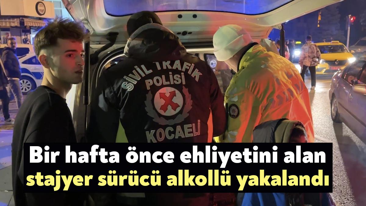 Kocaeli’de yeni yılla birlikte 19 yaşına giren ve ehliyetini bir
