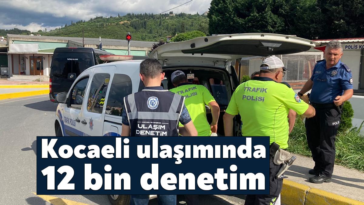 Kocaeli Büyükşehir Belediyesi’nin ulaşım ekipler, araç ve yolcu güvenliği için