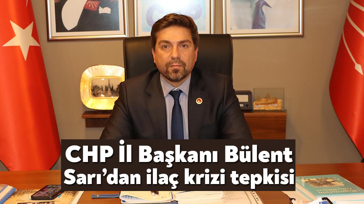 Cumhuriyet Halk Partisi (CHP) Kocaeli İl Başkanı Bülent Sarı, aylardır