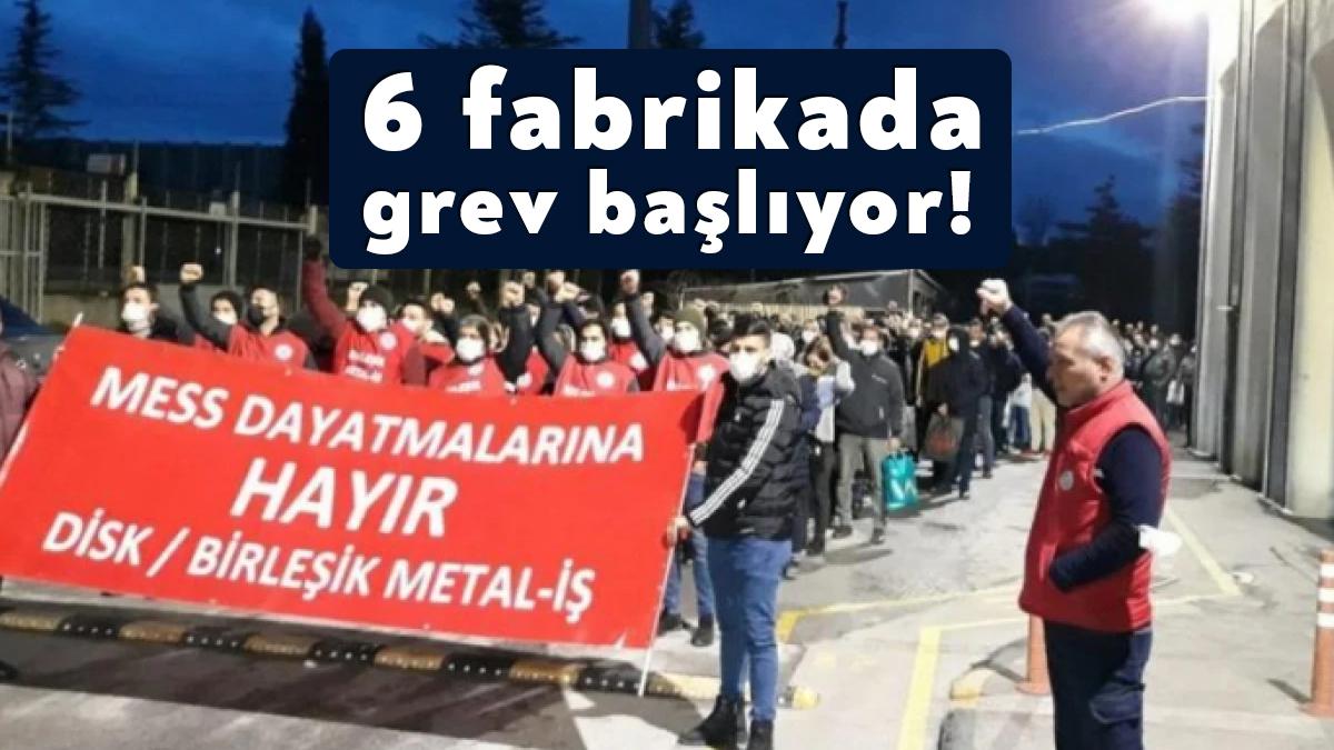 Birleşik Metal İş Sendikası, toplu iş sözleşmesi görüşmelerinde anlaşma sağlanamayan