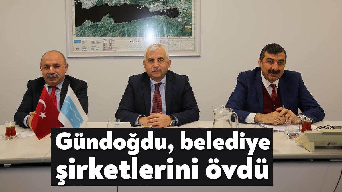 Yeni yılın ilk iştirakler toplantısında Genel Sekreter Balamir Gündoğdu, Büyükşehir’in