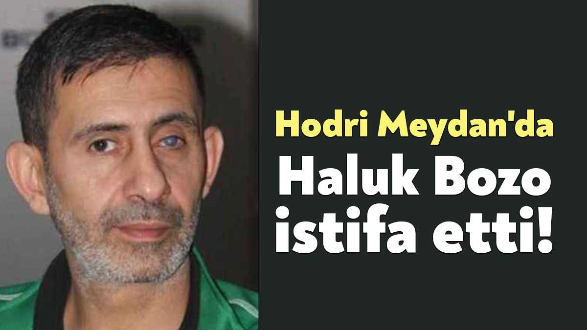 Hodri Meydan Taraftarlar Derneği Başkanı Haluk Bozo, sürpriz bir şekilde