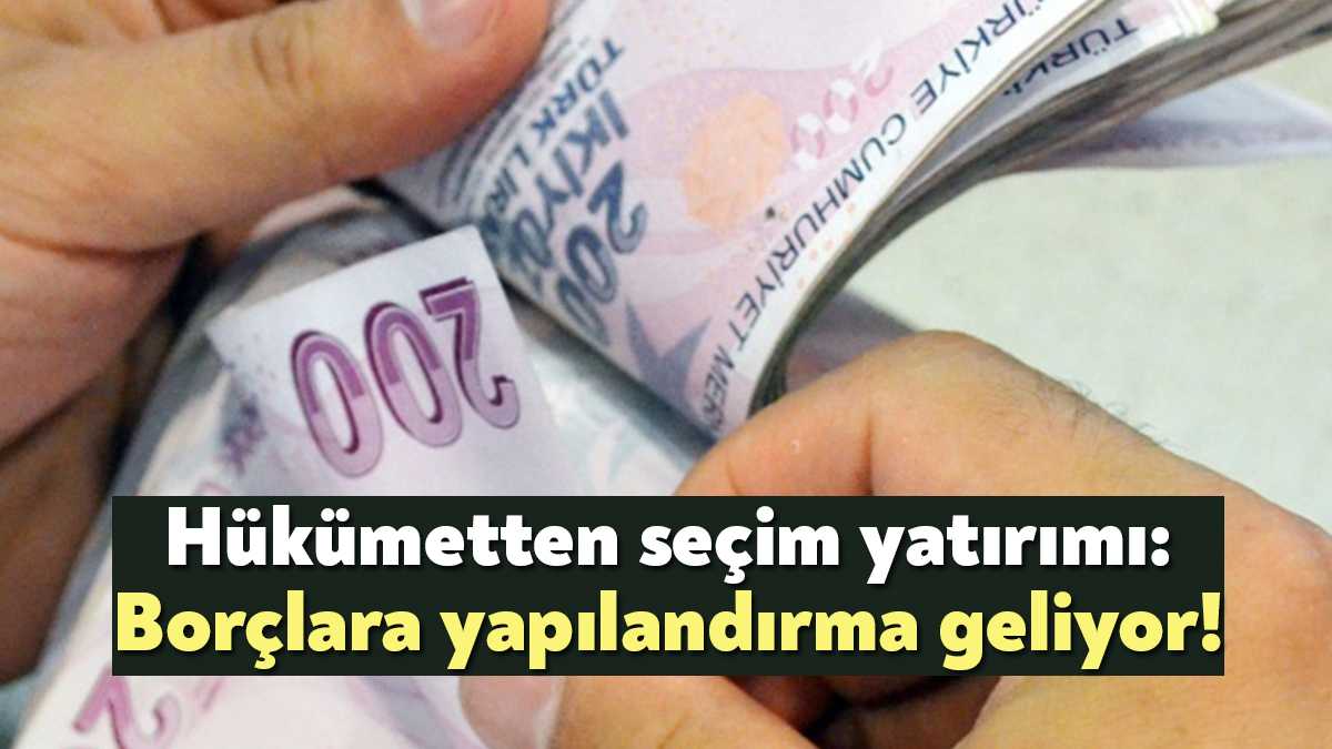 TBMM'de görüşmeleri devam eden kamuya olan borçların yapılandırılmasına ilişkin kanun