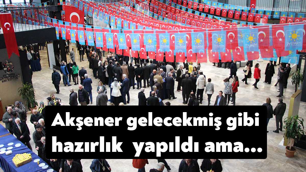 İYİ Parti Kocaeli İl Kongresi için Kocaeli Kongre Merkezi’nde hazırlıklar