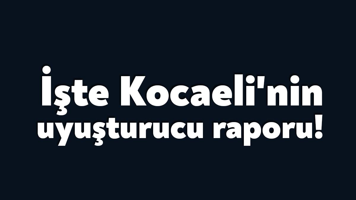 Kocaeli’de polis ve jandarmanın uyuşturucu kullanan ve satanlara yönelik operasyonlarında
