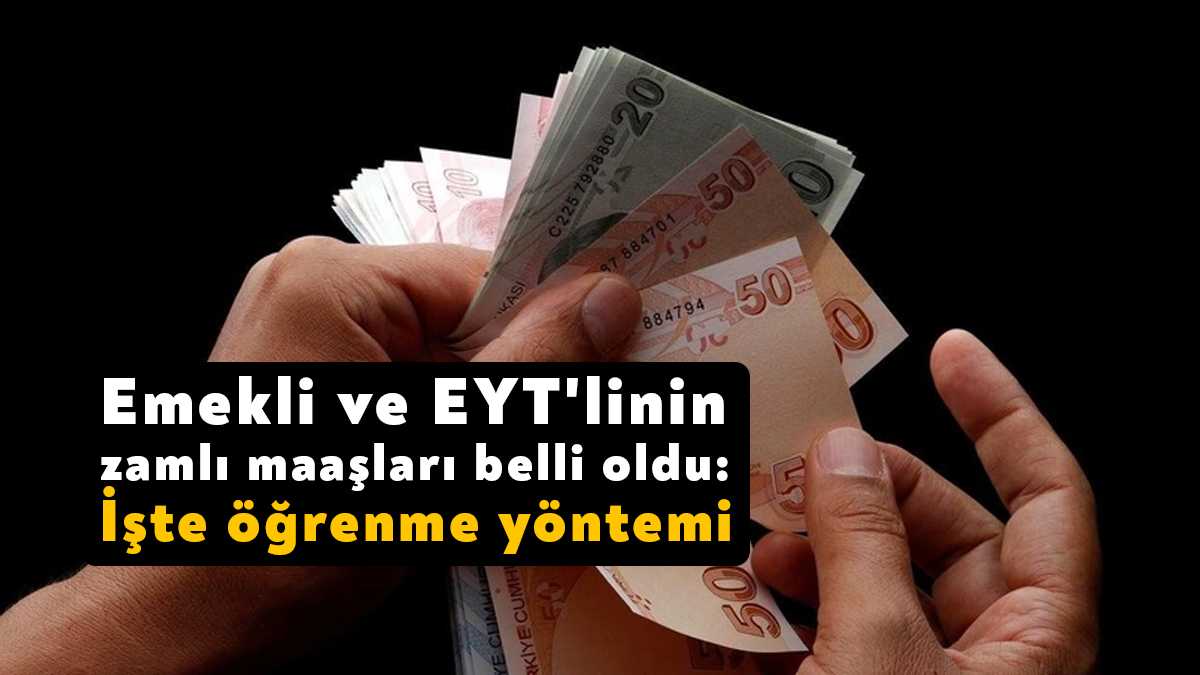 Milyonlarca EYT'li ve emeklinin merak ettiği maaşlar için SGK harekete