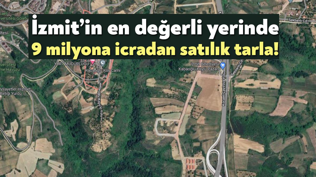 T.C. Kocaeli 3. Sulh Hukuk Mahkemesi, İzmit Kabaoğlu’nda 9 milyon