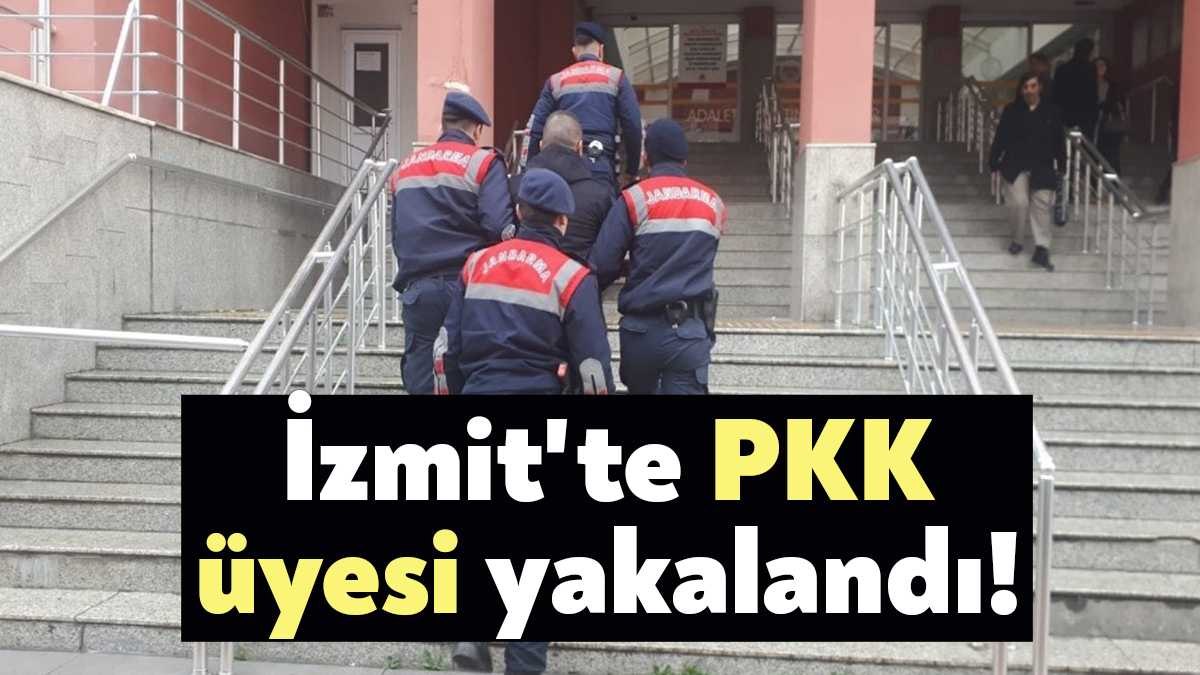 Kocaeli’de PKK/YPG terör örgütü üyesi olduğu tespit edilen bir şahıs,