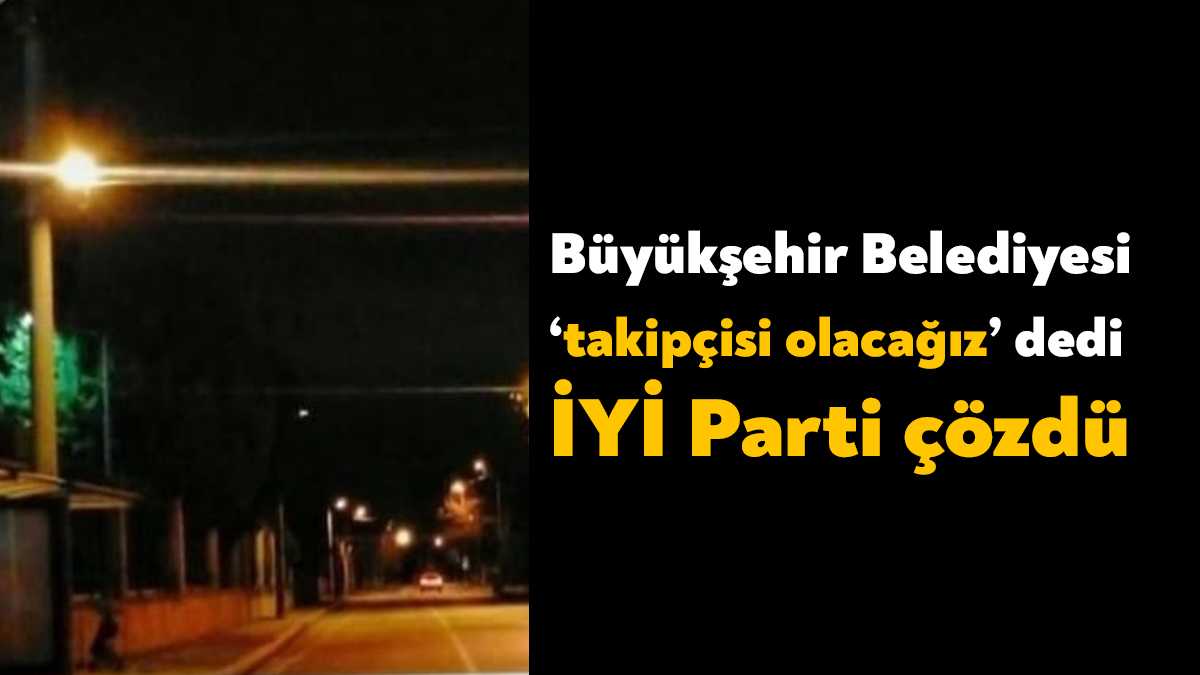 Kartepe Derbent’te bulunan yurdun önünün karanlık olduğu Oğuzhan Uğur’un sunduğu