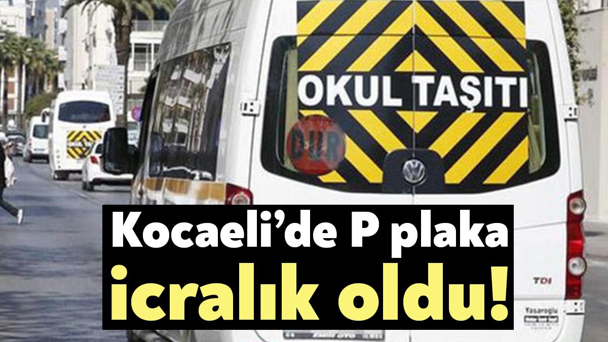 Gebze İcra Dairesi, 41 P 3064 ticari ''P'' plakanın satışını ihale