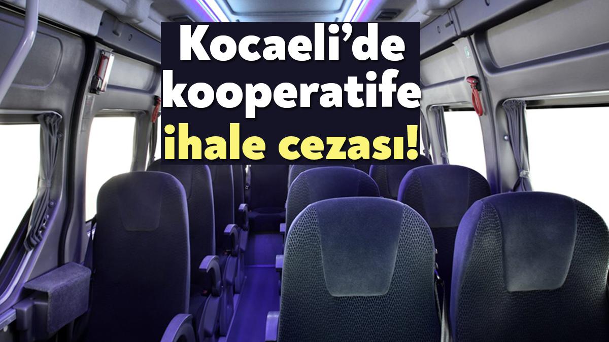 Milli Eğitim Bakanlığı’nın “İhalelere Katılmaktan Yasaklama Kararı” kapsamında Kocaeli’de bir